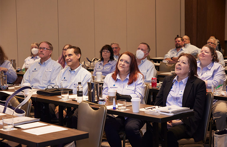 members at conference